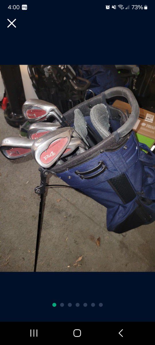 Golf Clubs And Extras 