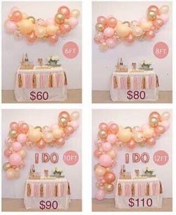Balloon Garland Made to order