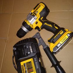 Dewalt Hammer Dril Flexvolt Avantage Batería 2.0 AhY Cargador 6.amp