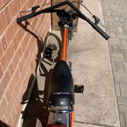 Classic Old School Schwinn StingRay Bike Orange