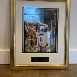 Star Wars R2D2 And C3po Picture Frame