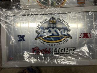 Coors Light Beer Mirror