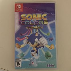 Nintendo Switch Game: Sonic Colors 