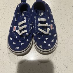 Toddler Dodgers Vans 