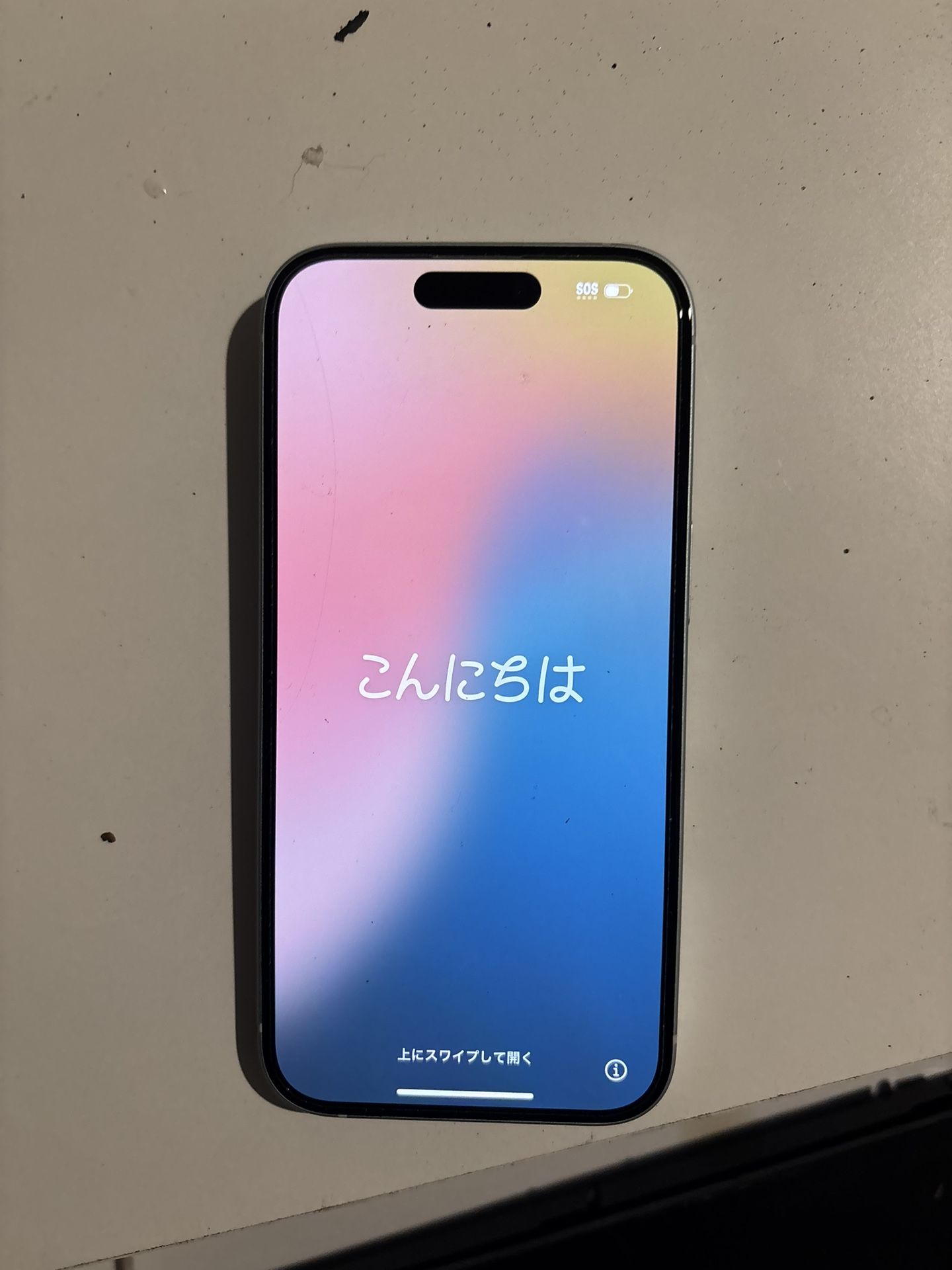 Brand New White iPhone 15