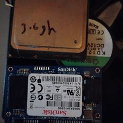 Intel 3820 I7 And SanDisk 256gb ssd $10
