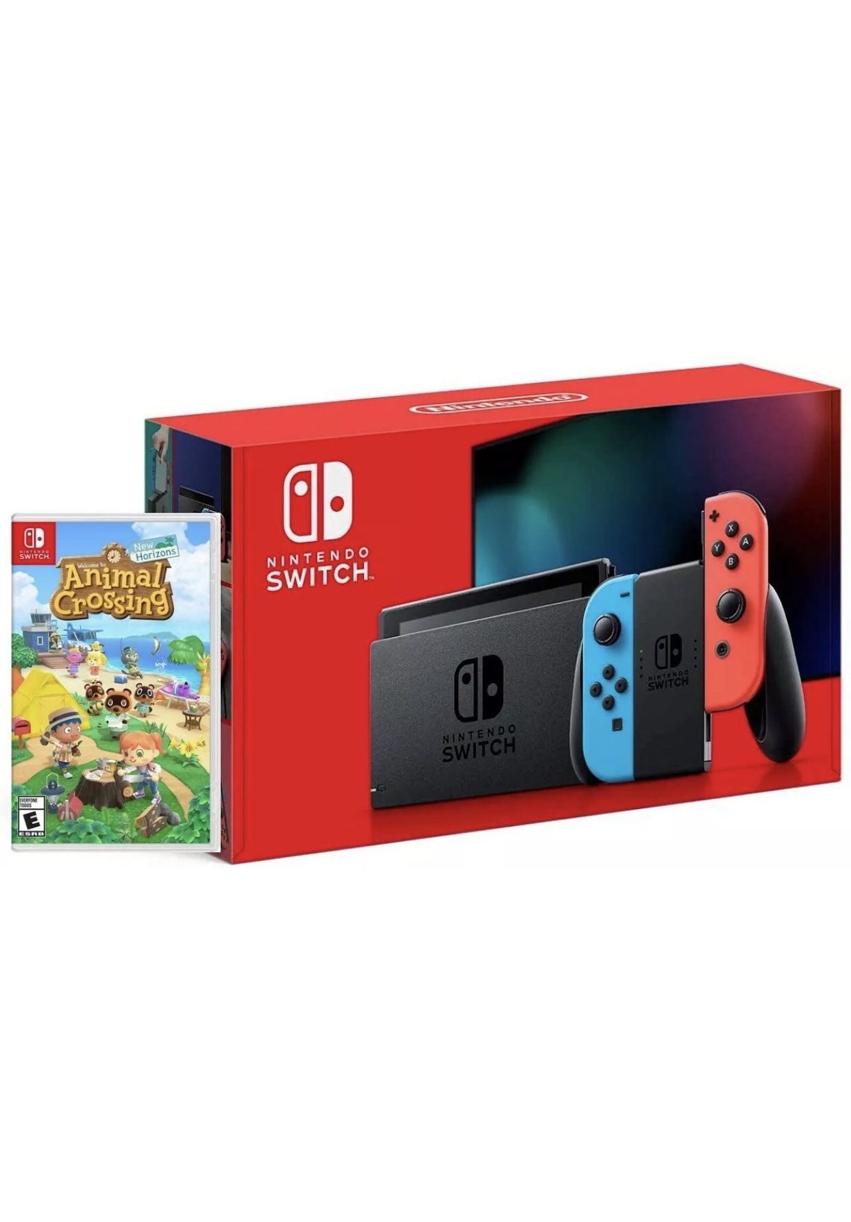 Nintendo Switch animal crossing game bundle brand New and Sealed never opened!