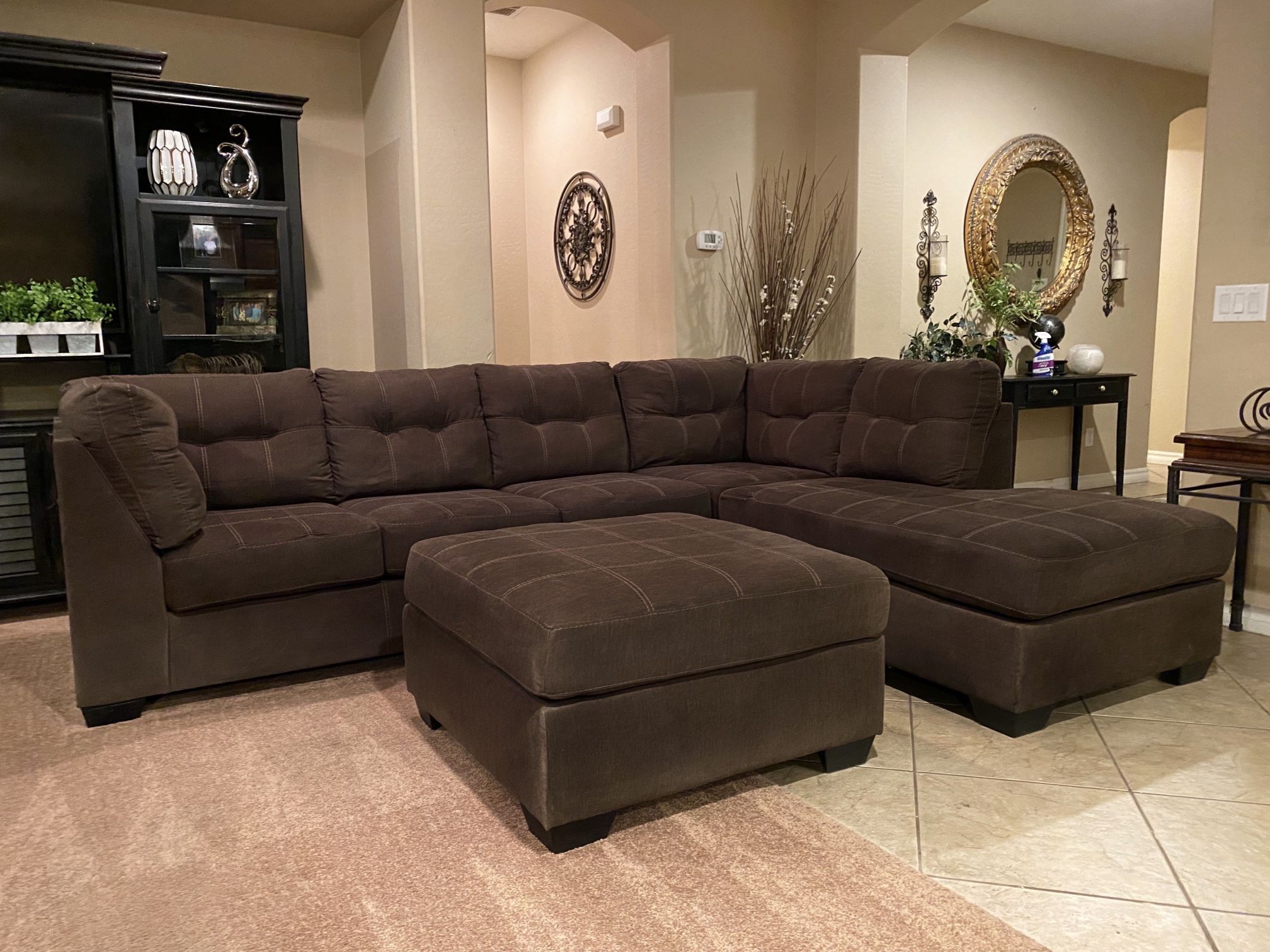 Sectional Couch (ottoman not included)
