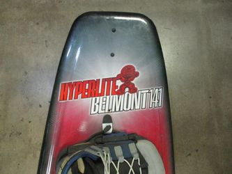 Used Hyperlite Belmont 141 WAKEBOARD W Bindings- SKU: 64478-1