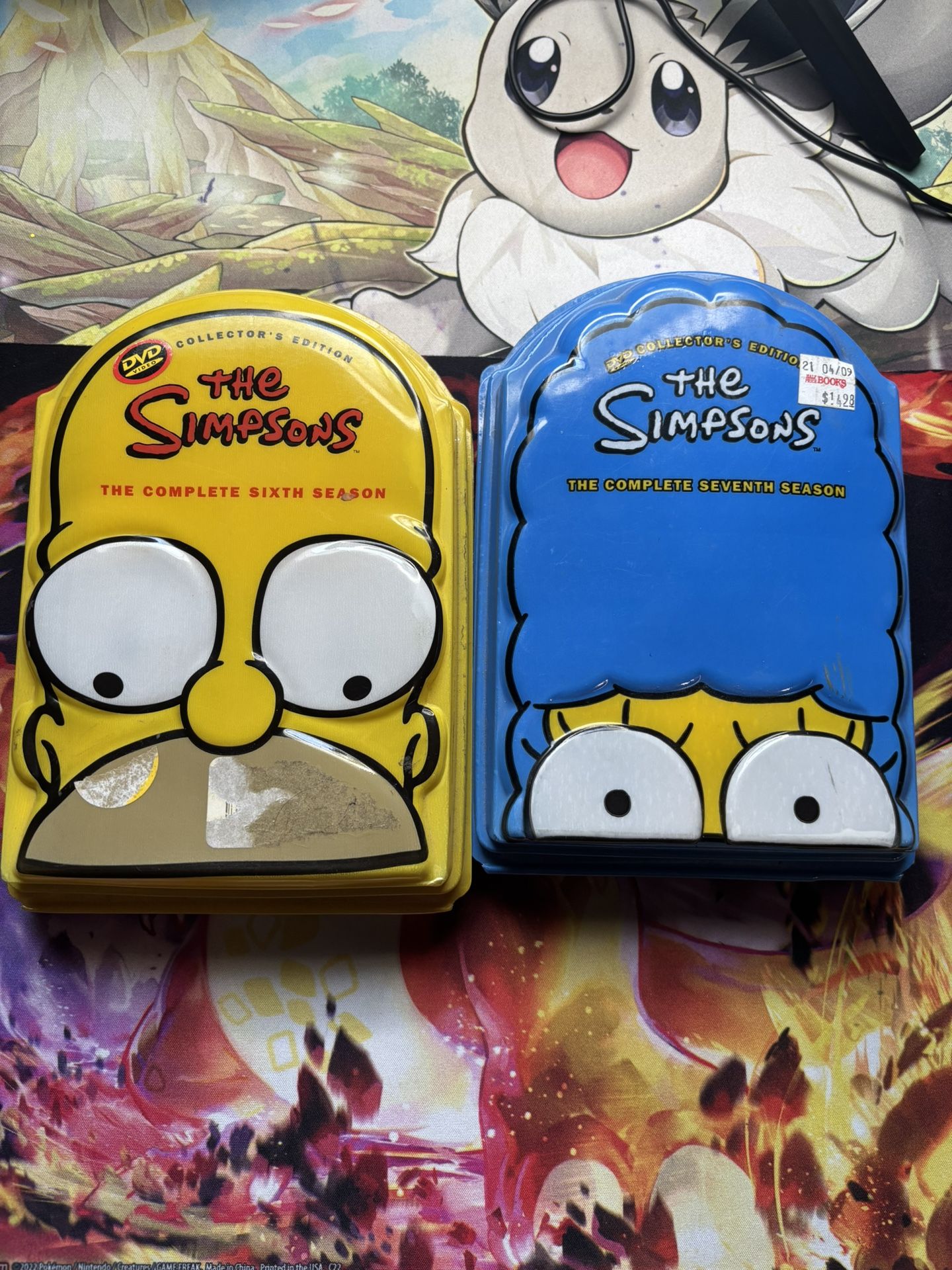 The Simpsons Sixth/Seventh Season (Homer/Marge 4-Disc Collectible Head Sets!)