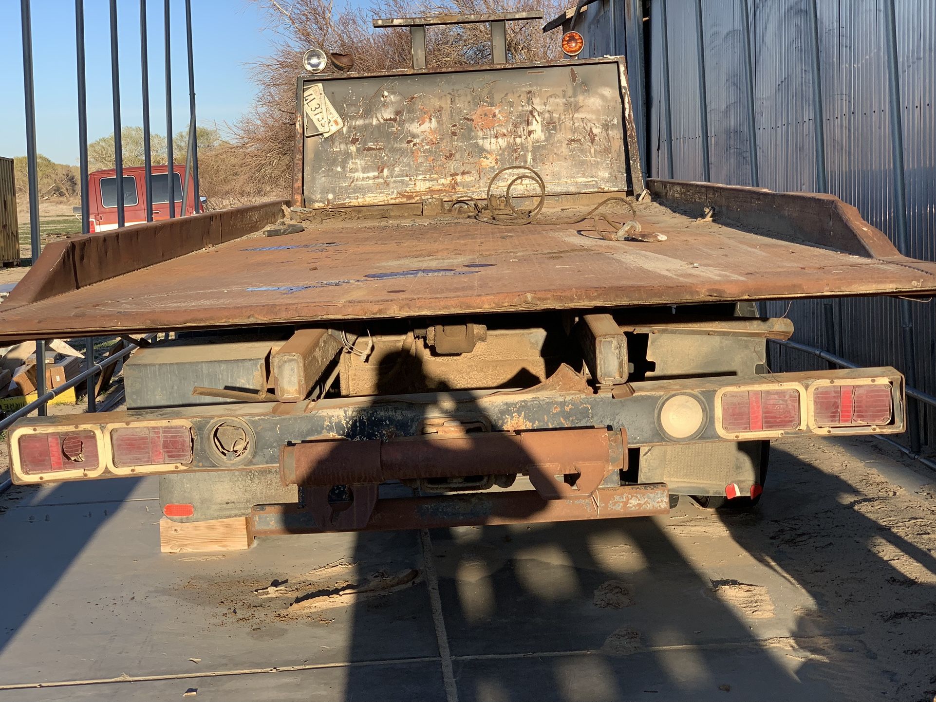 Tow Truck Rollback Bed