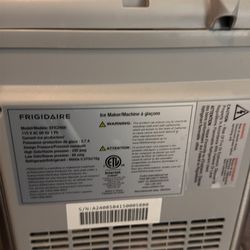 Frigidaire ice maker