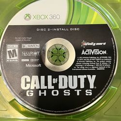 Call Of Duty Ghosts Xbox 360