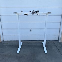 NEW WHITE Dual Motor Electric Adjustable Frame Desk ONLY *3 Available, $100 Each*