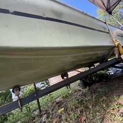 boat and trailer 