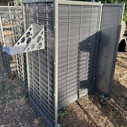 Available Racks! Racks/Shelving-Rolling Carts-Heavy Duty Steel $80 Per Rack