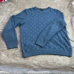 Geoffrey Beene Dark Blue Sweater 