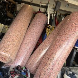 Brand new 8 roll 1/2 x30sy brand new pink