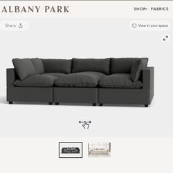 Living Room! Kova Sectional by Albany Park