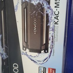 Kenwood Marine 4CH Amplifier Brand New 