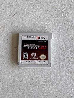 Nintendo 3DS Tom Clancy’s Splinter Cell 3D game