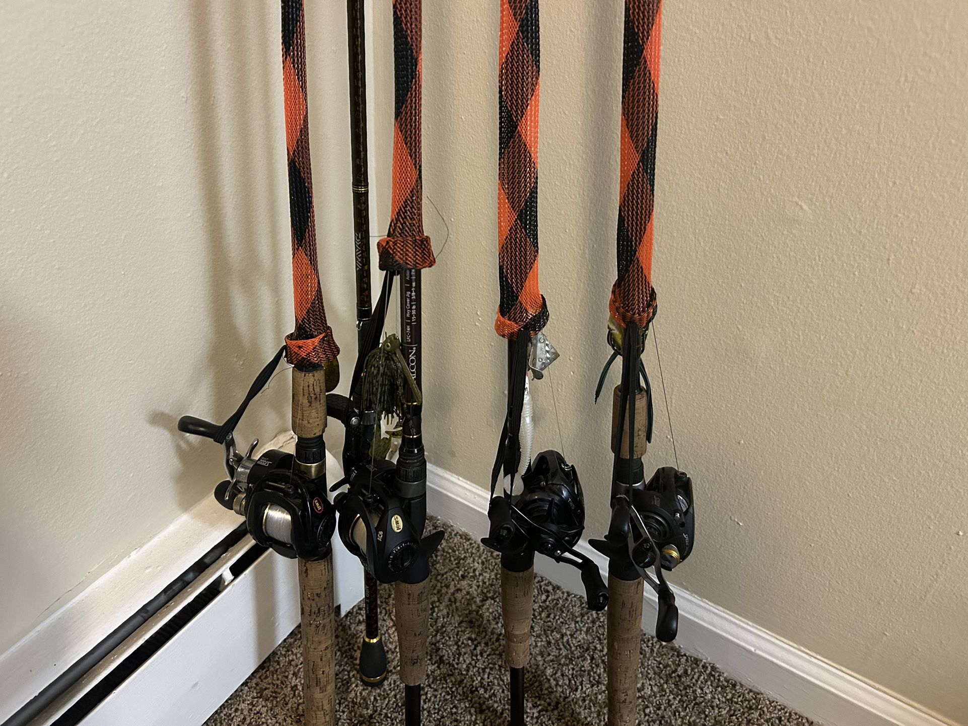 Bait Cast Fishing Rods