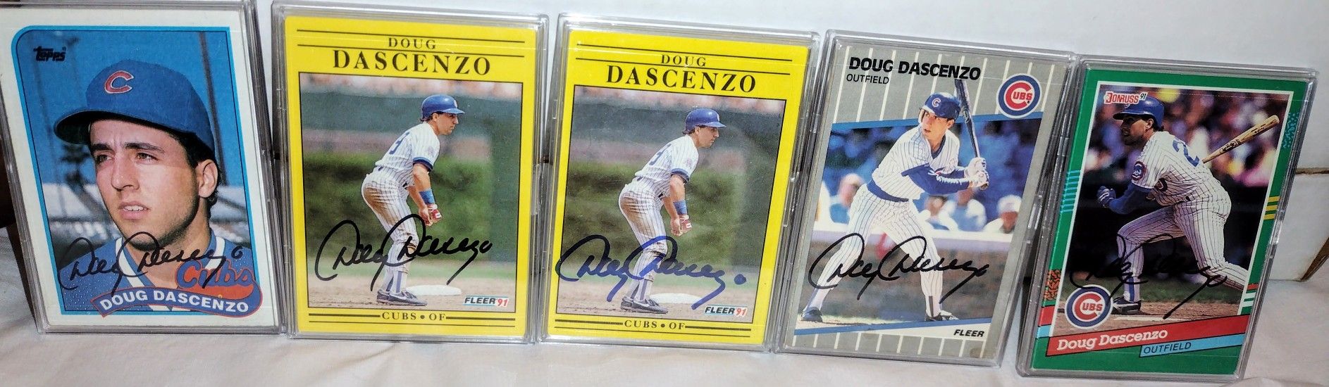 Doug Dascenzo Autograph Lot