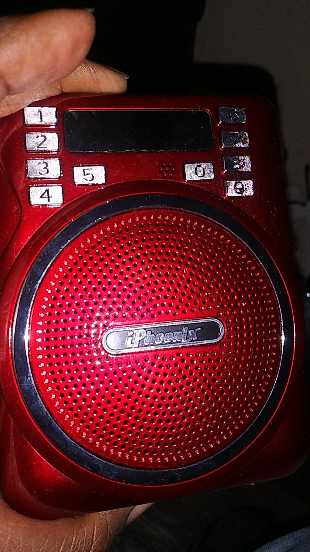 Iphoenix Bluetooth radio speakers as a battery speaker