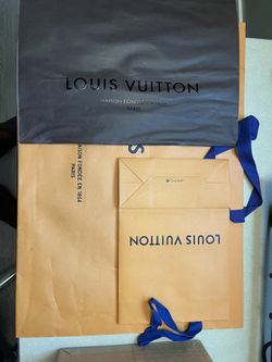 3 Louis Vuitton Shopping Bags 