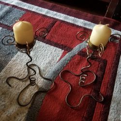 Custom Metal Candle Holders