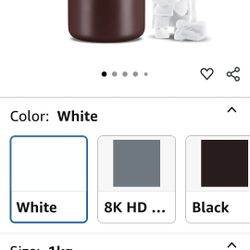 Anycubic Water-wash Resin + White 1kg Full Bottle