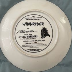 Ceramic plate Native American