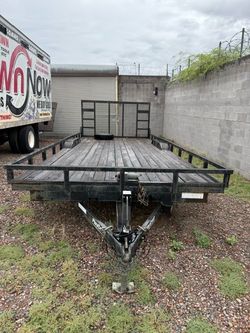 2013 Playcraft 8x20 Heavy Duty Tandem Axle Utility Trailer w/ Ramp