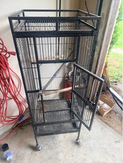 Parrot cage