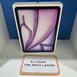Apple iPad Air 11 inch M3 Chip New Tablet - Pay $5 DOWN AVAILABLE - NO CREDIT NEEDED