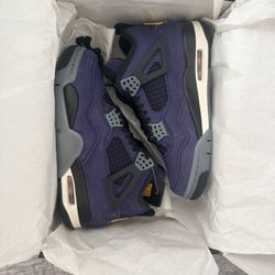BRAND NEW LAKER 4s size 4.5 With Receipt 