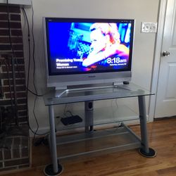 Panasonic 37” TV w/stand