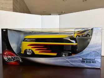 100% Hot Wheels Customized VW Drag Bus