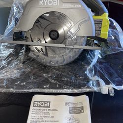 RYOBI 18v Brushless Cordless 7 1/4 Inches Circular Saw Kit 1-RYOBI 18v Battery Included 