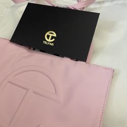 pink Telfar Medium Shopping Bag			
