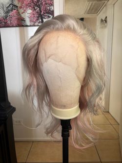 Blonde custom color human wig