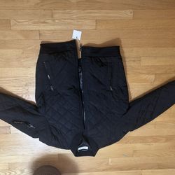 Calvin Klein Quilted Baseball Jacket 