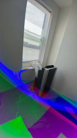 Portable dual air condition unit