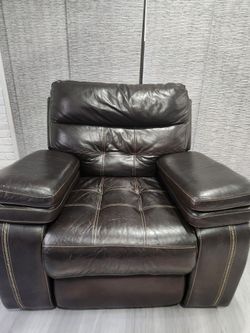 Leather Recliner 