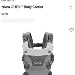 Nuna CUDL™ Baby Carrier