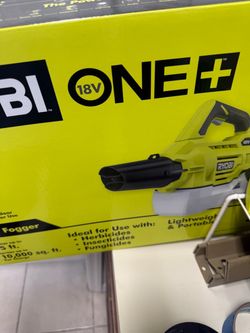 New Ryobi fogger 18v