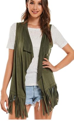 Fringe vest vintage