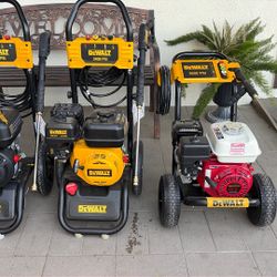 DEWALT PRESSURE WASHERS 