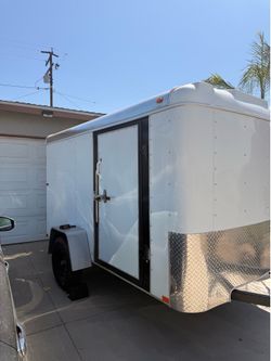 Title: 6x10 Interstate Victory Enclosed Trailer – Immaculate Condition / Like New!