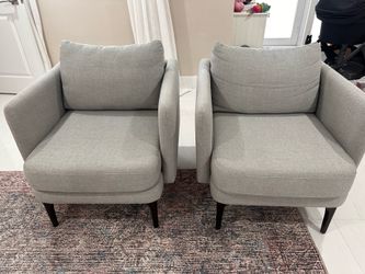 West Elm Auburn Chairs
